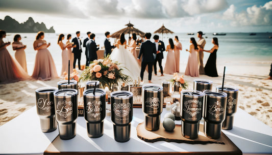 Custom Engraved Tumblers as Wedding Favors: Unique and Personalized Gift Ideas