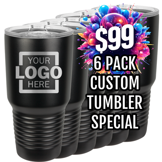 6 Pack Special - Ringneck Tumblers with Slider Lid